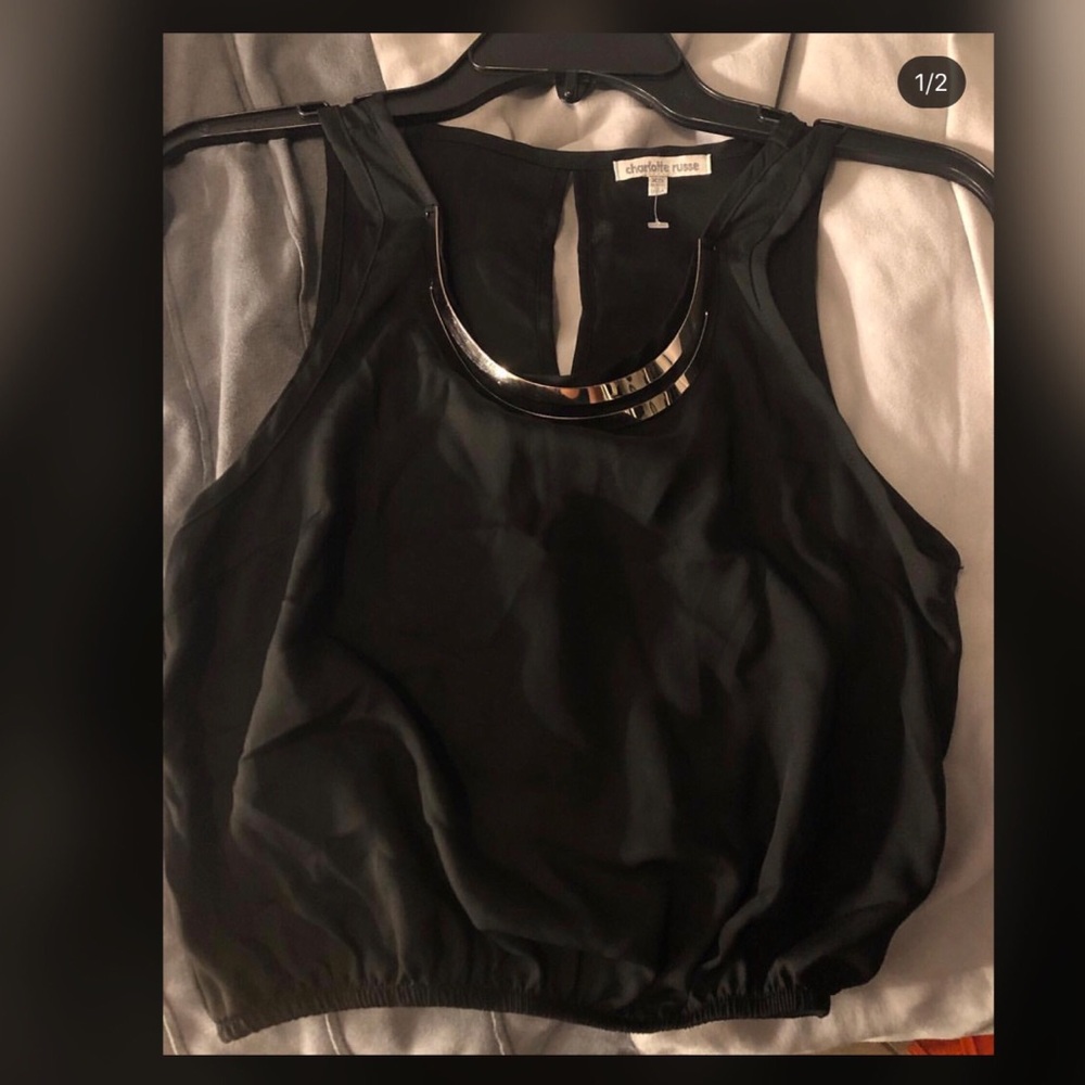 Cropped blouse